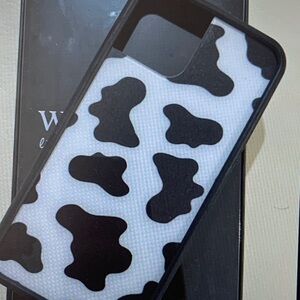 Monochrome Cow Pattern Phone Case